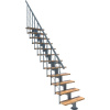 Minka STAIRS Modulové schodisko Comfort Top buk/sivá, 312 cm Minka STAIRS Modulové schodisko Comfort Top buk/sivá, 312 cm