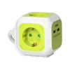 Predlžovací kábel 4G ORNO OR-AE-13144 (GS)/L, 4x 230V, 2x USB nabíjací, prívod 1,4 m, farba limetka Predlžovací kábel 4G ORNO OR-AE-13144 (GS)/L, 4x 230V, 2x USB nabíjací, prívod 1,4 m, farba limetka