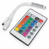 RGB Ovládač DIAĽKOVÝ OVLÁDAČ pre LED pásy IR 12V RGB Ovládač DIAĽKOVÝ OVLÁDAČ pre LED pásy IR 12V