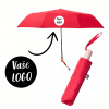Dáždnik skladací RE/97834 s LOGOM Farba dáždnik akciový: červený Dáždnik skladací RE/97834 s LOGOM Farba dáždnik akciový: červený
