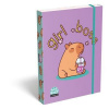 Box na zošity, A5, LIZZYSULI, Lollipop Capybara, zelený Box na zošity, A5, LIZZYSULI, Lollipop Capybara, zelený