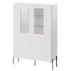 Cama Meble Vitrína VERA 110, biely mat Cama Meble Vitrína VERA 110, biely mat