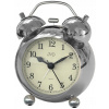 Strieborný ručičkový budík JVD SRP2810.4 Strieborný ručičkový budík JVD SRP2810.4