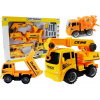 LEAN TOYS Sada rozobratých vozidiel, miešačka betónu, sklápač LEAN TOYS Sada rozobratých vozidiel, miešačka betónu, sklápač