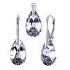 Stříbrný set se Swarovski® Crystals kapka Argent Stříbrný set se Swarovski® Crystals kapka Argent