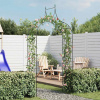 vidaXL Záhradný oblúk s hrotmi na popínavé rastliny, tmavozelený vidaXL Záhradný oblúk s hrotmi na popínavé rastliny, tmavozelený
