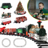 VIANOČNÁ SÚPRAVA ELEKTRICKÝ VLAK LOKOMOTÍVA, VLÁČIK NA VIANOČNÝ STROMČEK OZDOBA VIANOČNÁ SÚPRAVA ELEKTRICKÝ VLAK LOKOMOTÍVA, VLÁČIK NA VIANOČNÝ STROMČEK OZDOBA