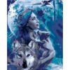 Maľovanie podľa čísel – Vlčia žena, 80 × 100 cm, napnuté plátno na rám 8596530044192 Maľovanie podľa čísel – Vlčia žena, 80 × 100 cm, napnuté plátno na rám 8596530044192