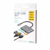 HUB ADAPTÉR ROZBOČOVAČ 3v1 USB-C HDMI 4K USB 3.2 SD PD 100W Macbook Laptop HUB ADAPTÉR ROZBOČOVAČ 3v1 USB-C HDMI 4K USB 3.2 SD PD 100W Macbook Laptop