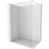 Mexen Kioto-X sprchová stena Walk-in 50 x 200 cm, transparentná 10 mm, brúsený nikel - 800-050-101-97-00-X Mexen Kioto-X sprchová stena Walk-in 50 x 200 cm, transparentná 10 mm, brúsený nikel - 800-050-101-97-00-X