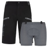 Dámske cyklistické šortky Trackee-w Black - Kilpi 44/2XL černá Dámske cyklistické šortky Trackee-w Black - Kilpi 44/2XL černá