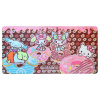 Sakami Merchandise Sanrio Pink Black Party Series XXL podložka pod myš Hello Kitty & Friends Donuts Sakami Merchandise Sanrio Pink Black Party Series XXL podložka pod myš Hello Kitty & Friends Donuts