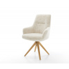 Jedálenská stolička Zelia-Flex s opierkami plyšový manšester krémovo Jedálenská stolička Zelia-Flex s opierkami plyšový manšester krémovo