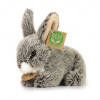 Plyšový králik sivý 17 cm ECO-FRIENDLY Plyšový králik sivý 17 cm ECO-FRIENDLY