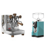 Lelit Bianca PL162T V3, 40th Anniversary Limited Edition + Eureka Mignon Specialita, CR tiffany blue Lelit Bianca PL162T V3, 40th Anniversary Limited Edition + Eureka Mignon Specialita, CR tiffany blue