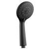 Aqualine Ručná masážna sprcha, 3 režimy, priemer 100mm, ABS/čierna mat SC106 Aqualine Ručná masážna sprcha, 3 režimy, priemer 100mm, ABS/čierna mat SC106