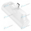 PowerBank HOCO J147 so vstavaným konektorom USB-C 3000 mAh biela PowerBank HOCO J147 so vstavaným konektorom USB-C 3000 mAh biela