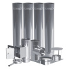 Kratki Jednoplášťový komínový systém ADAM EW 180mm Kratki Jednoplášťový komínový systém ADAM EW 180mm