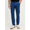 Tommy Hilfiger nohavice chinos pánske bavlnené s elastanom MW0MW40262 modrá 34/32 Tommy Hilfiger nohavice chinos pánske bavlnené s elastanom MW0MW40262 modrá 34/32