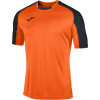 Joma Futbalový dres S/S T-SHIRT ESSENTIAL ORANGE-BLACK Veľkosť: M Joma Futbalový dres S/S T-SHIRT ESSENTIAL ORANGE-BLACK Veľkosť: M