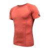 Sensor Merino Wool Active pánské krátký rukáv velikost XXL barva terracotta Sensor Merino Wool Active pánské krátký rukáv velikost XXL barva terracotta