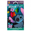 Disney Stitch Farebné ceruzky 12 ks Disney Stitch Farebné ceruzky 12 ks