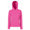 FRUIT OF THE LOOM CLASSIC LADY-FIT HOODED SWEAT / Dámska mikina s dvojvrstvovou kapucňou - fuchsiová M FRUIT OF THE LOOM CLASSIC LADY-FIT HOODED SWEAT / Dámska mikina s dvojvrstvovou kapucňou - fuchsiová M