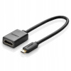 Adaptér UGREEN 20134 Micro HDMI na HDMI, 20 cm (čierny) Adaptér UGREEN 20134 Micro HDMI na HDMI, 20 cm (čierny)