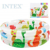 INTEX Bazének dětský nafukovací kruh 61x22cm baby Dinosauři bílý 57106 INTEX Bazének dětský nafukovací kruh 61x22cm baby Dinosauři bílý 57106