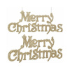 SPRINGOS Vianočné ozdoby Merry Christmas sada 2ks SPRINGOS Vianočné ozdoby Merry Christmas sada 2ks