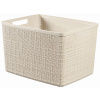 CURVER JUTE L 20L Košík 36 x 28 x 23 cm, béžový 01907-885 CURVER JUTE L 20L Košík 36 x 28 x 23 cm, béžový 01907-885
