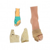 Bandáž Hallux valgus s vymedzovacím krúžkom - béžová Bandáž Hallux valgus s vymedzovacím krúžkom - béžová