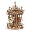 Ugears 3D drevené mechanické puzzle Kolotoč Ugears 3D drevené mechanické puzzle Kolotoč