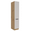 Úzka potravinová skriňa Solea 40 DK-210 2F - kašmír/dub artisan Úzka potravinová skriňa Solea 40 DK-210 2F - kašmír/dub artisan