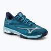 Pánska tenisová obuv Mizuno Wave Exceed Light 2 AC moroccan blue / white / bluejay (42 EU)