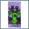 Minecraft Purple osuška, plážová osuška 70×140 cm CBX24002024MC Minecraft Purple osuška, plážová osuška 70×140 cm CBX24002024MC