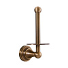 MORAVA RETRO - Kúpeľňový doplnok Držiak toaletného papiera rezervný, Stará mosadz (Bronz) MKA0402SM, RAV Slezák MORAVA RETRO - Kúpeľňový doplnok Držiak toaletného papiera rezervný, Stará mosadz (Bronz) MKA0402SM, RAV Slezák