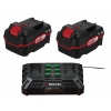 Parkside® Akumulátor 20 V 4 Ah PAP 20 B3, 2 kusy + Dvojitá nabíjačka na akumulátor 20 V 4,5 A Pdslg 20 B1 (800011573) Parkside® Akumulátor 20 V 4 Ah PAP 20 B3, 2 kusy + Dvojitá nabíjačka na akumulátor 20 V 4,5 A Pdslg 20 B1 (800011573)