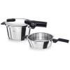 FISSLER Vitaquick 4,5 l + 2,5 l - rýchlovarné hrnce z nerezovej ocele FISSLER Vitaquick 4,5 l + 2,5 l - rýchlovarné hrnce z nerezovej ocele