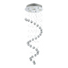 Luxera 62410 COIL závesné krištáľové svietidlo 4xGU10 Luxera 62410 COIL závesné krištáľové svietidlo 4xGU10