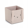 MUŠELÍNOVÝ ÚLOŽNÝ BOX NA HRAČKY ZAJAC S UŠAMI 28x28x28 CM BÉŽOVÝ MUŠELÍNOVÝ ÚLOŽNÝ BOX NA HRAČKY ZAJAC S UŠAMI 28x28x28 CM BÉŽOVÝ