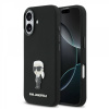 Zadný kryt Karl Lagerfeld Liquid Silicone Metal Ikonik pre iPhone 17 Black Zadný kryt Karl Lagerfeld Liquid Silicone Metal Ikonik pre iPhone 17 Black