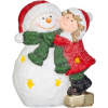 Dekorácia MagicHome Vianoce, dievčatko so snehuliakom, LED, 8x12.5x15.8 cm Dekorácia MagicHome Vianoce, dievčatko so snehuliakom, LED, 8x12.5x15.8 cm
