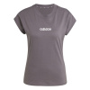 adidas Essentials Linear Cotton dámske tričko Charcoal XL (20-22) adidas Essentials Linear Cotton dámske tričko Charcoal XL (20-22)