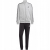 Pánska tepláková súprava ADIDAS BASIC 3-STRIPES FLEECE šedo-čierna IA3073, veľkosť S Pánska tepláková súprava ADIDAS BASIC 3-STRIPES FLEECE šedo-čierna IA3073, veľkosť S