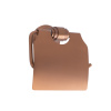 REA Držiak na toaletný papier, kartáčovaná meď REA-98511 REA Držiak na toaletný papier, kartáčovaná meď REA-98511