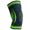 MADMAX MFA-284 3D COMPRESSIVE KNEE SUPPORT - Dark grey/neon green, L MADMAX MFA-284 3D COMPRESSIVE KNEE SUPPORT - Dark grey/neon green, L