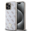 Guess PU Leather 4G Triangle Metal Logo Zadný Kryt pre iPhone 15 Pro Max White 14536039 Guess PU Leather 4G Triangle Metal Logo Zadný Kryt pre iPhone 15 Pro Max White 14536039