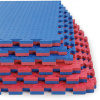 4Gyms Tatami puzzle podložka 100 × 100 × 4 cm Farba: červeno-modrá 4Gyms Tatami puzzle podložka 100 × 100 × 4 cm Farba: červeno-modrá