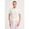 Tommy Hilfiger tričko dámske bavlnené WW0WW49256 béžová L Tommy Hilfiger tričko dámske bavlnené WW0WW49256 béžová L